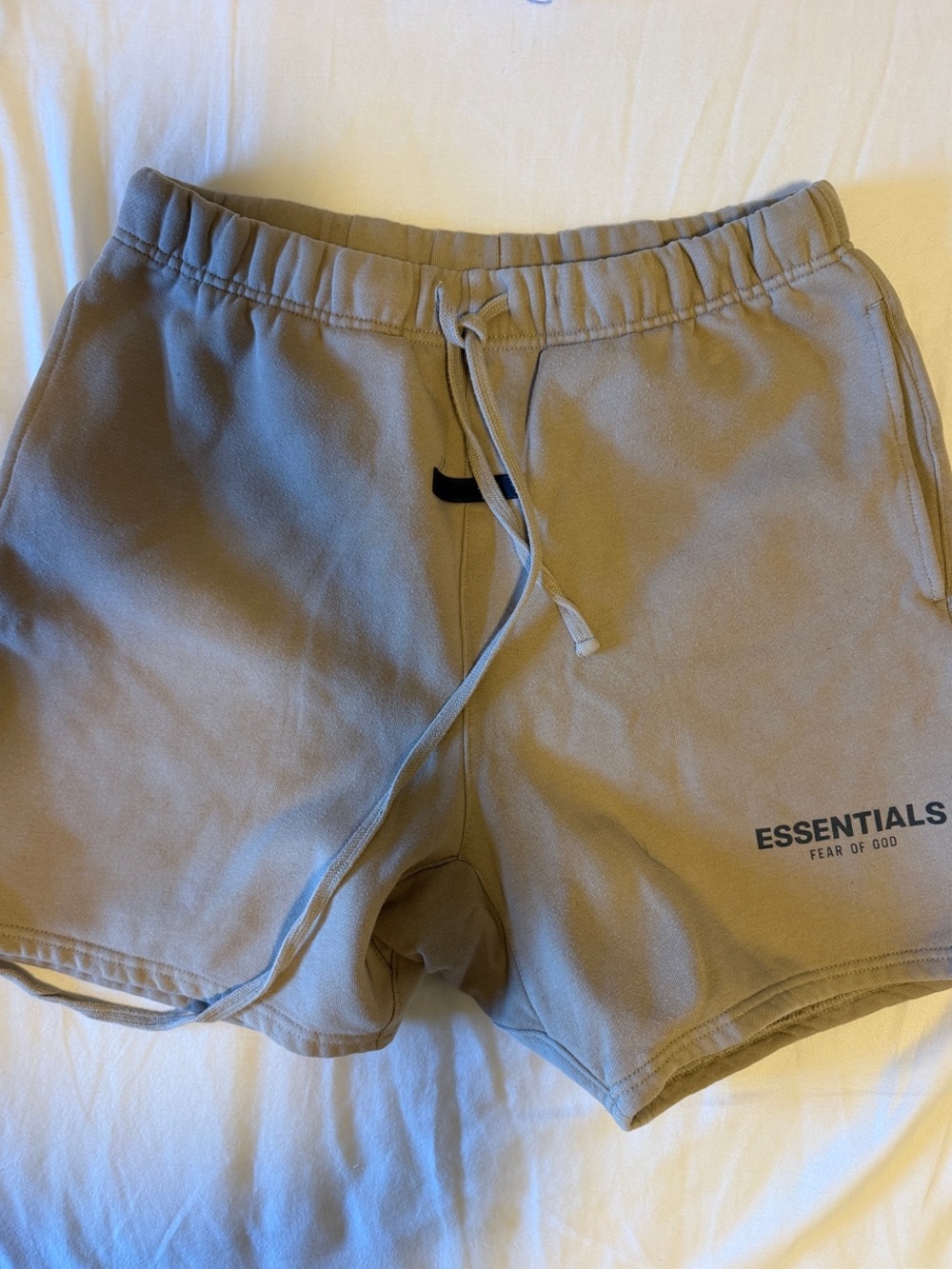 Essentials Men's Athletic Shorts in Khaki